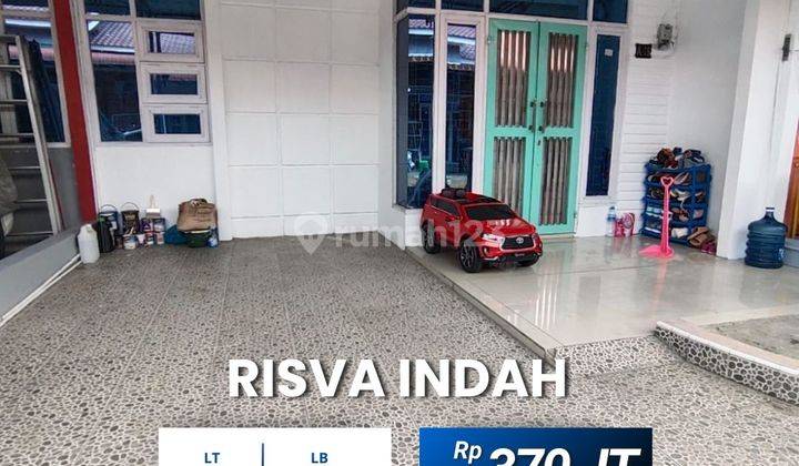 Dijual Rumah Kosong Jalan Komplek Perumahan Risva Indah Grandland 1