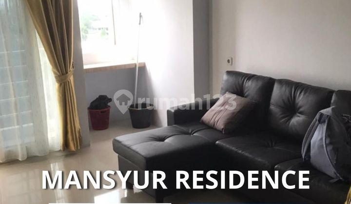 Disewa Apartemen Mansyur Residence Lantai 8 Jalan Dr. Mansyur 1