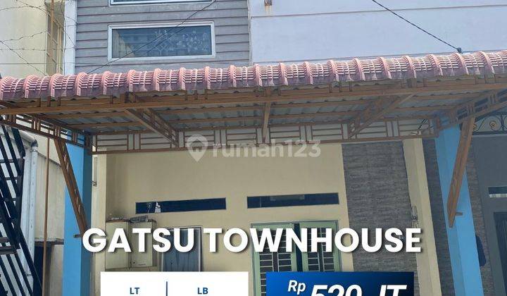 Dijual Rumah Komplek Gatsu Townhouse Medan Helvetia 1