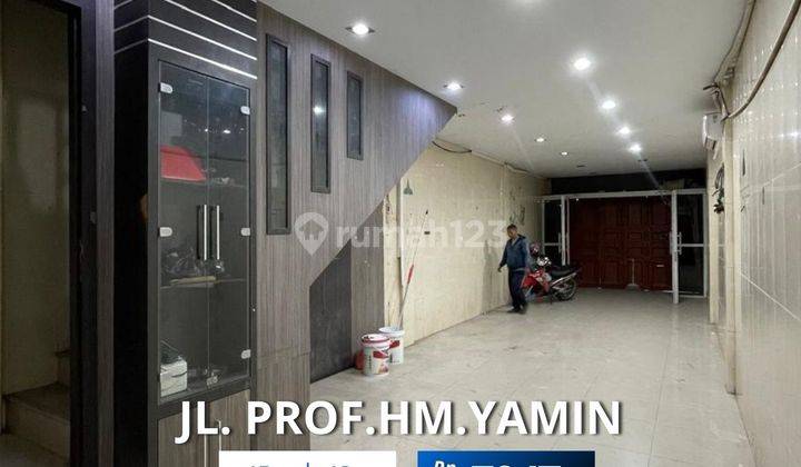 Disewa Murah Ruko 3,5 Tingkat Full Furnished Jalan Prof.hm.yamin 1