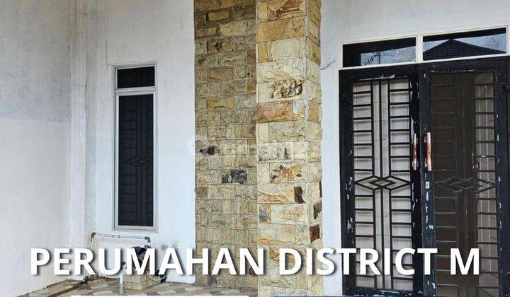Disewa Murah Perumahan District M Siap Huni Daerah Ringroad 1