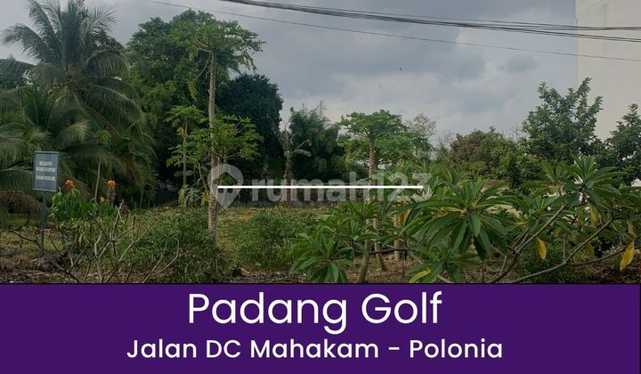 Kavling Hook di Padang Golf Mansion Area Polonia