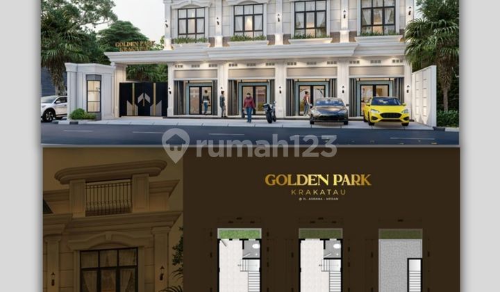 Ruko & Villa Complex Golden Park Krakatau Dormitory Street Ruko & Villa Complex Golden Park Krakatau Dormitory Street