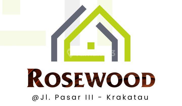 Ruko Rosewood Lokasi Strategis Jalan Pasar 3 Sekitar Krakatau 2