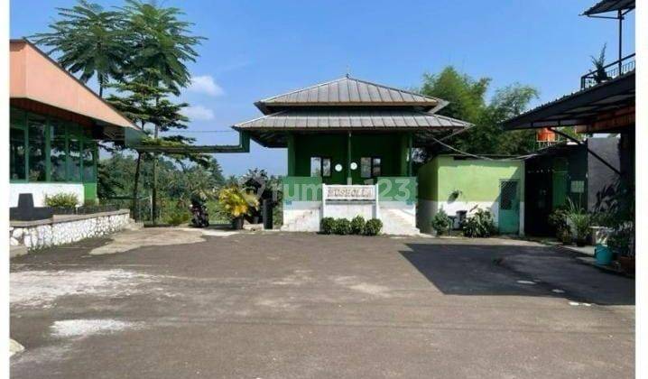 Tanah persawahan pemandangan gunung dan ada cafenya, di Jual 2