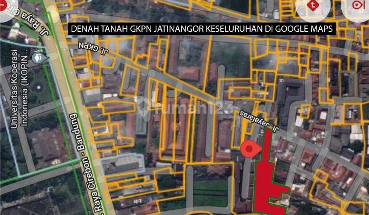 Tanah 1929 m² Di Jl. GKPN Jatinangor 1