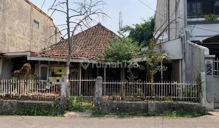 Jual rumah hitung tanah di jl beruang, Buahbatu 1