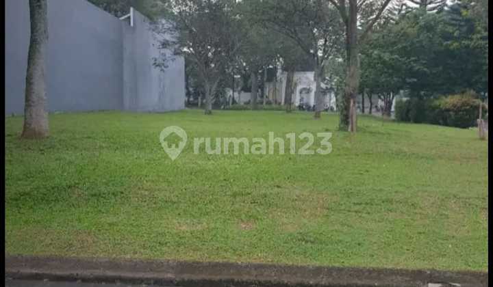 Kavling Hoek Luas445 M2 Hoek Selatan timur 14jt Nego Bsd