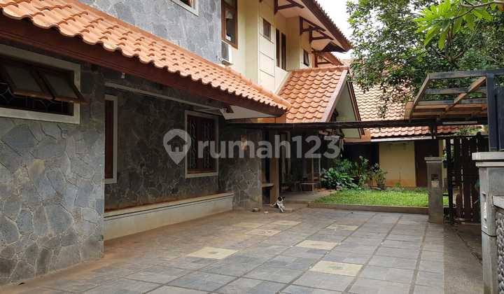 Rumah Luas785 M2 Siap Huni Hadap Utara 8,25 M Nego Giri Loka Bsd