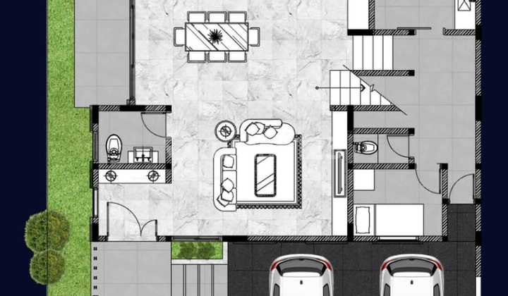 The Icon BSDCity South-East Corner Mezzanine 5.75 M House 2