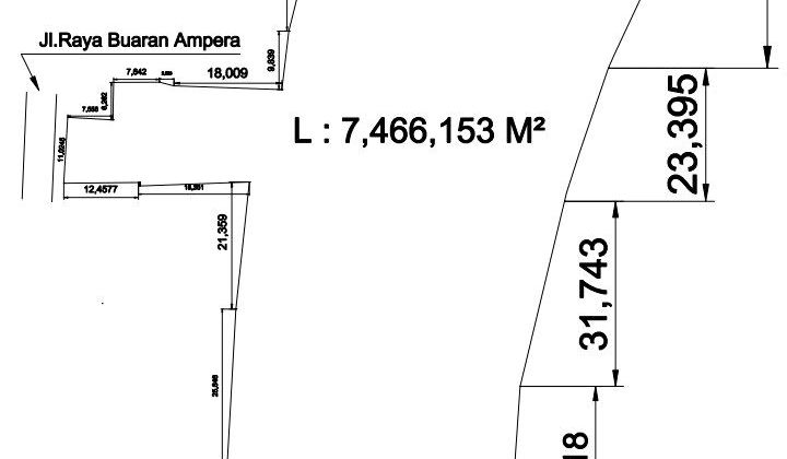 Tanah Di Jalan Raya Viktor Bsd Cocok Untuk Sekolah,gedung 7,5jt/m2