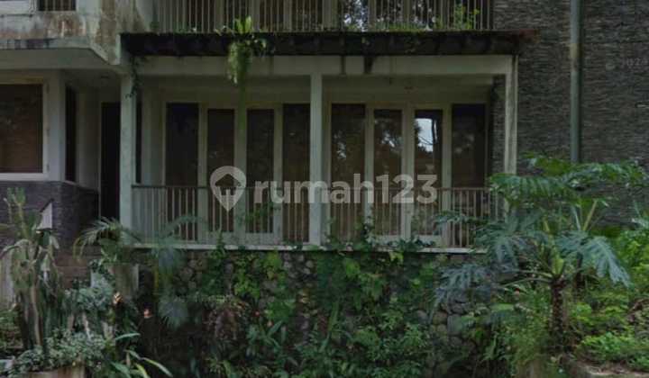 Villa Rancamaya Bogor Hadap Selatan-Utara Full Furnished Depan Taman