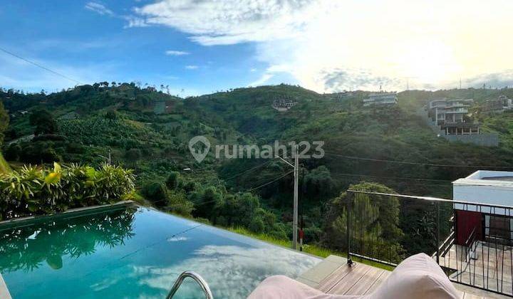 Villa Dago Resort Mewah Siap Huni Kolam Renang San Jacuzi 2