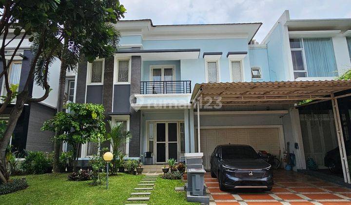  (RM002) Dijual, Rumah Cluster Aquamarine Phg Gading Serpong 1