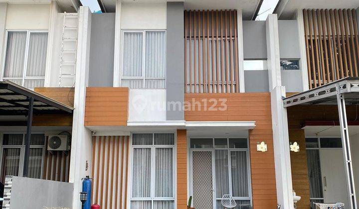 Rm060 Dijual, Rumah 2 Lantai Cluster Garden Ville Citra Raya Tangerang