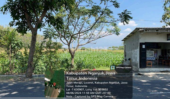  TN026 , Dijual Sebidang Tanah Sawah di Daerah Loceret, Nganjuk  2