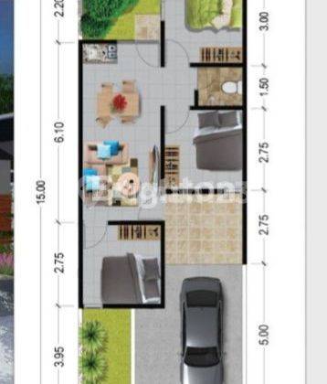 RUMAH MINIMALIS PURI SURYA JAYA CLUSTER OSAKA GARDEN 2