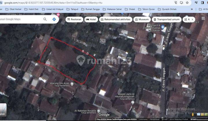 Tanah Matang dekat UIN Bandung Siap Bangun  1