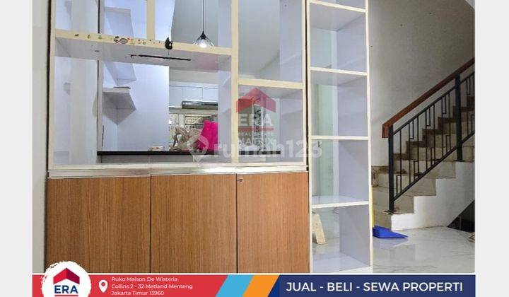 Rumah Cantik Strategis 6x16 Cluster Savana Metland Menteng 2