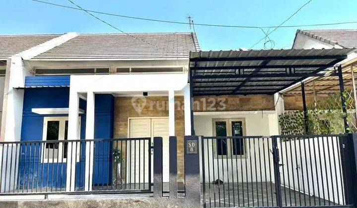 Sewa Rumah 1 Lantai Pantai Mentari Lebar 9 Baru Renovasi 1