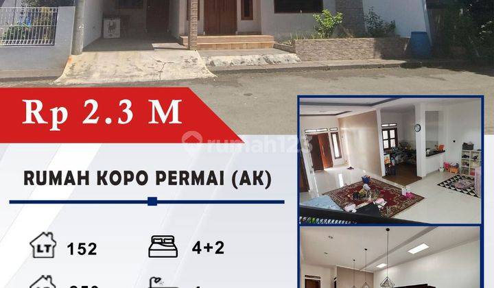 Dijual rumah siap huni modern di Kopo permai 2 Lantai 1