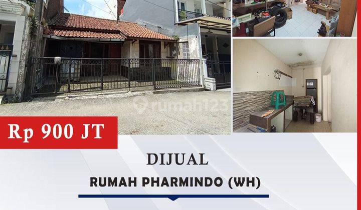 Dijual rumah siap huni di Pharmindo, muka rumah lebar 1