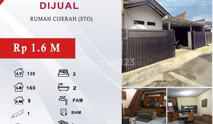 Dijual rumah strategis, dekat sekolah di Perum. Mekar Indah 1