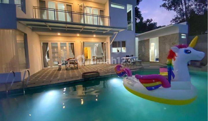 Rumah Lux Cocok Untuk Vila Ada Kolam Renang di Padasuka 2