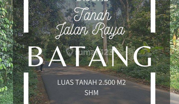 Tanah Jalan Raya Limpung Batang  1