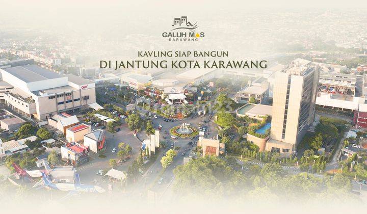 Jual Tanah Kavling Dengan Fasilitas Lengkap di Galuh Mas Karawang 1