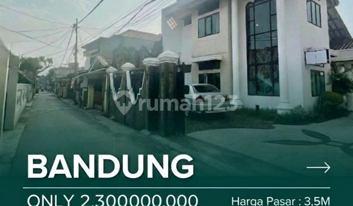Rumah Besar Luas Mewah Harga di Bawah Pasaran Tengah kota bandung