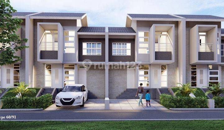 Rumah 2 Lt Viewcantik Sejuk Termurah di Dekat Spn Cisarua Lembang 1