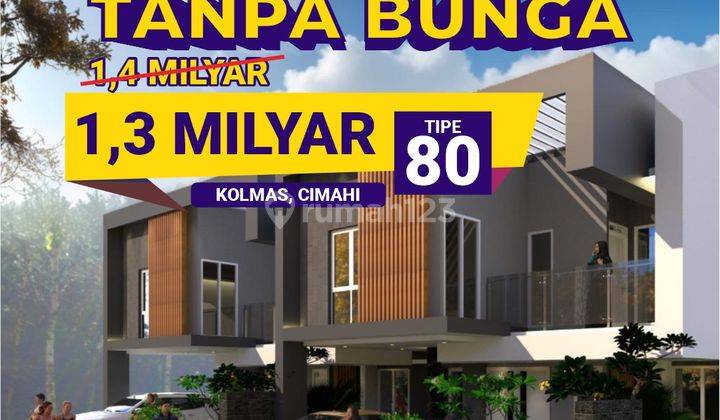 Rumah Mewah Cocok Untuk Villa di Kolonel Masturi Cisarua Lembang 1