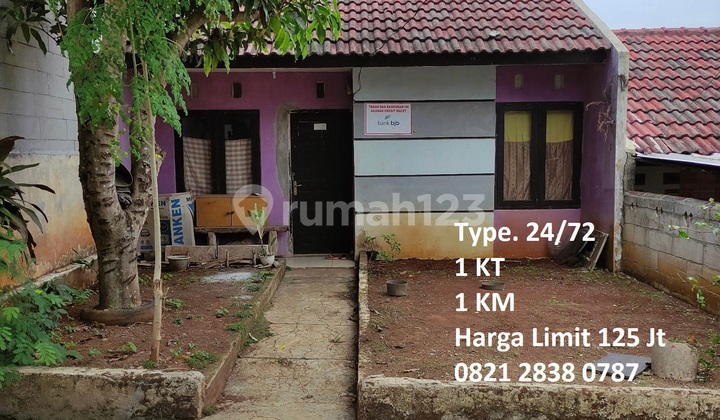 Rumah Lelangan Harga Pasti di Bawah Pasaran Lokasi di Padalarang 1
