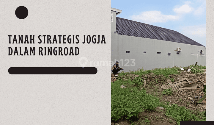 Tanah Strategis Jogja, Dalam Ringroad Murah  1