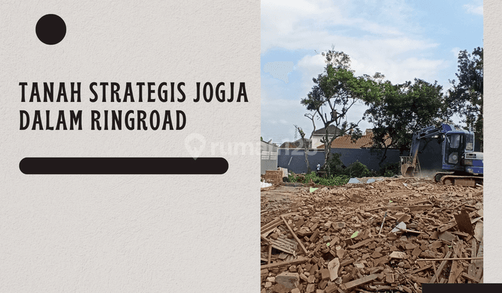 Tanah Strategis Jogja, Dalam Ringroad Murah  2