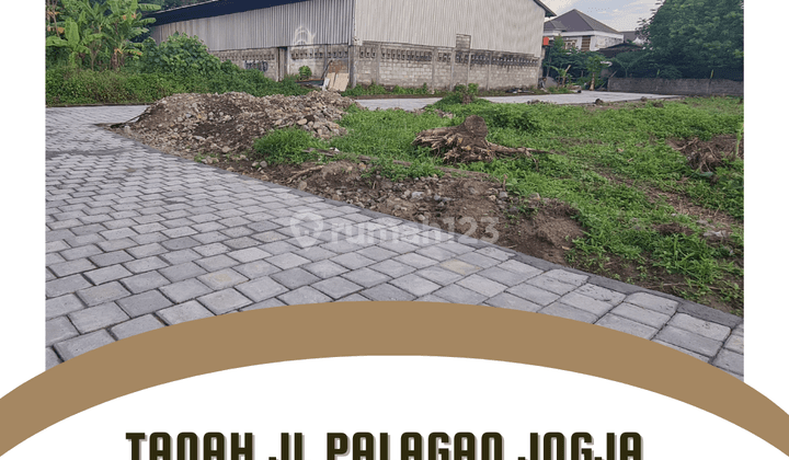 Tanah Jl Palagan Jogja, Strategis Dekat Ringroad Utara 1