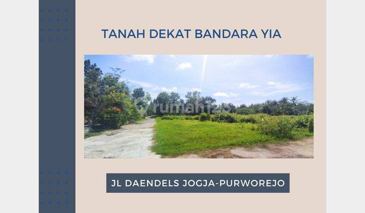 Tanah Hunian Purworejo, Dekat Bandara YIA Jogja SHM Ready 1