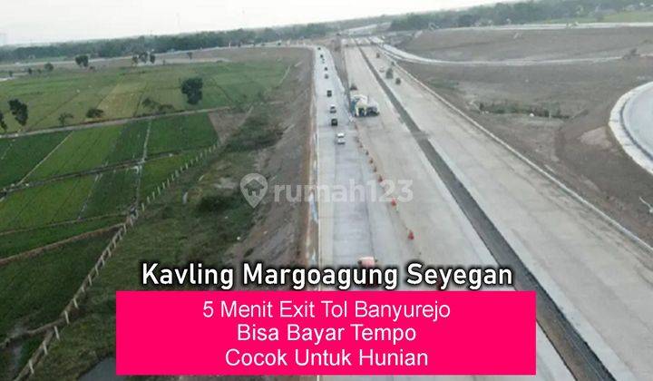 Tanah Jogja Seyegan Gamping 200 Jt-an, Dekat Exit Tol Banyurejo 1