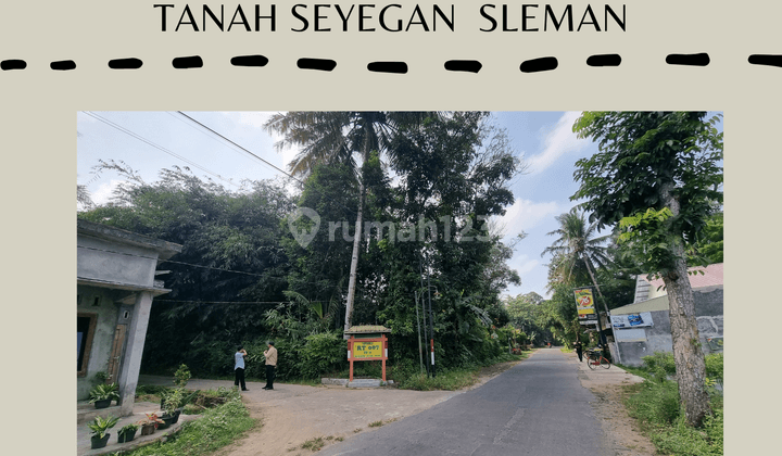 Tanah Hunian Strategis Jogja, Area Seyegan, Murah  1