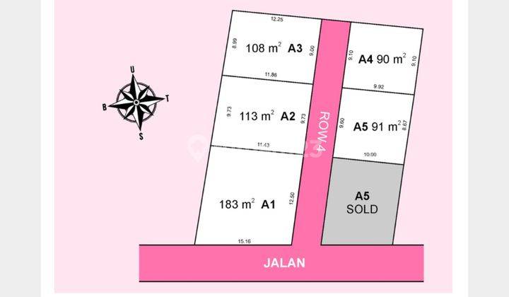 Prospek Dibangun Kost, Tanah Jogja Dijual, Dekat Kampus UII  2