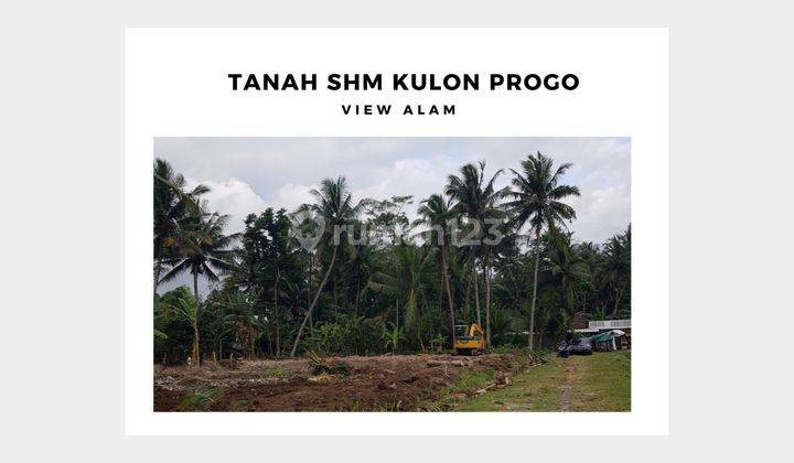Tanah Nyaman Huni, Lingkungan Asri, SHM Kulon Progo Jogja 1