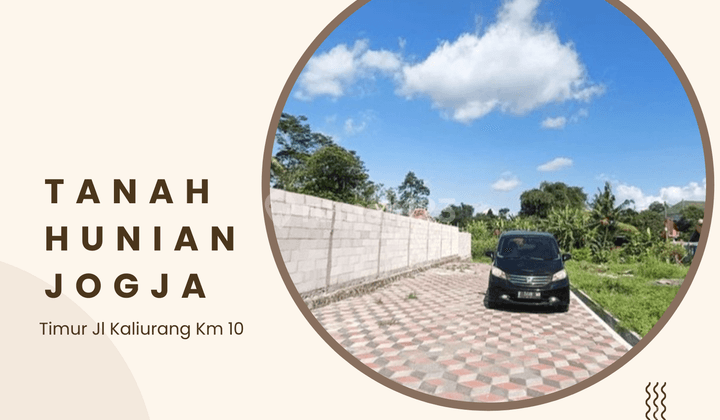 Tanah SHM Strategis Jogja, Jakal Km 10, Selatan Uii 1