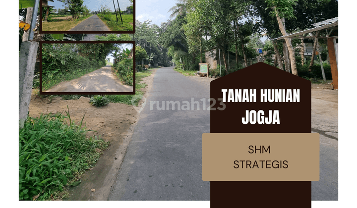 Tanah Hunian Murah Jogja 200 Jtan, Area Strategis Seyegan 1