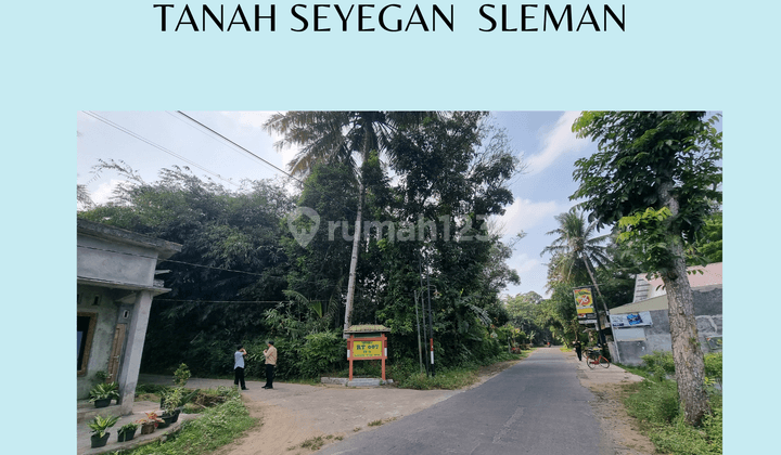 Tanah Hunian Murah Jogja, 200 Jtan, Strategis Tepi Aspal 1