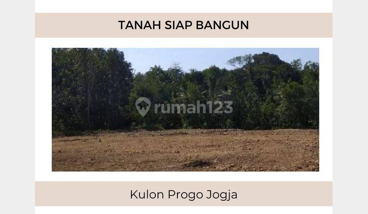 Tanah Hunian Siap Bangun, Strategis Dekat Polres Kulon Progo, SHM 1