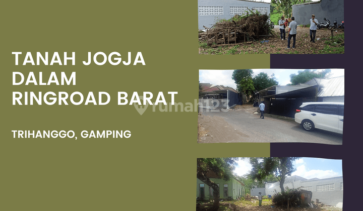 SHM Dalam Ringroad, Tanah Premium Jogja Dijual, Area Gamping 1