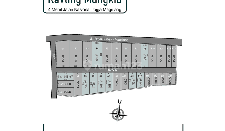 View Alam, Tanah Cocok Usaha/Hunian, Jl Raya Magelang-Boyolali 2