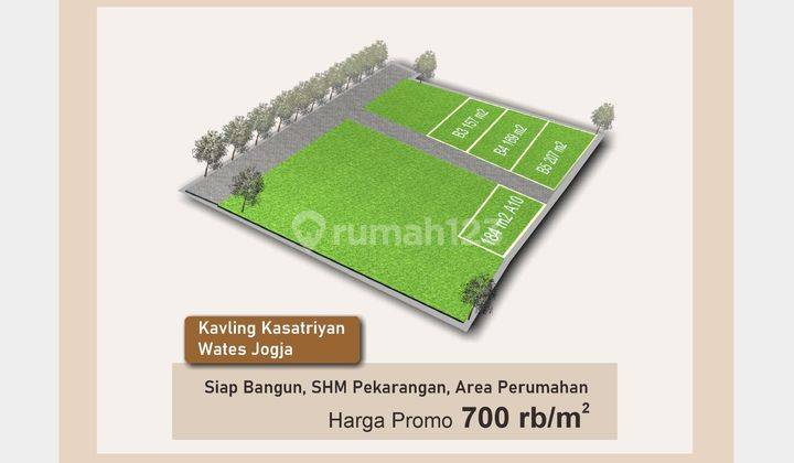 Area Perumahan Kulon Progo, Tanah Jogja Murah, Cocok Huni 2