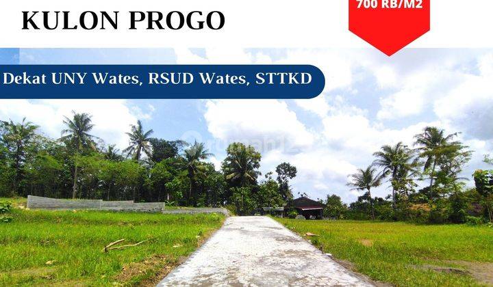 Tanah SHM Siap AJB Dekat UNY Wates,RSUD Wates,STTKD 1